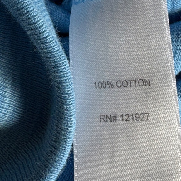 Johnnie-O Keane Quarter Zip Pullover Large Blue - Picture 11 of 13